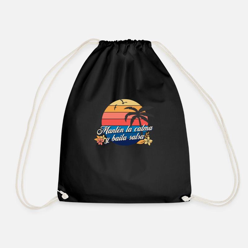 Baila Salsa Cubana Tanze Salsa - Turnbeutel - Schwarz