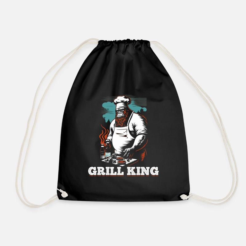 Grill King - Sac de sport léger - noir