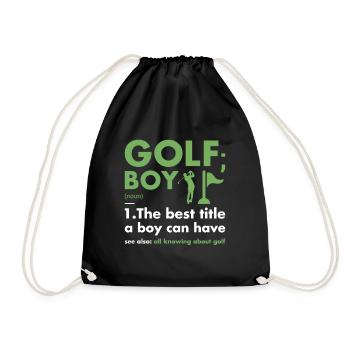 Sport Boy Définition Golf - Sac de sport léger - noir - Devant
