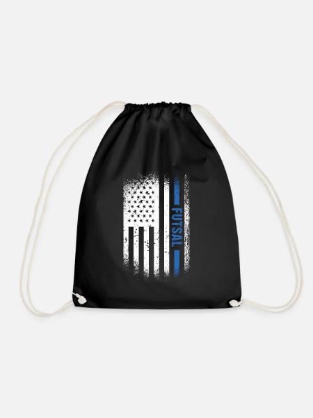 Sport Us Flag Futsal - Turnbeutel - Schwarz