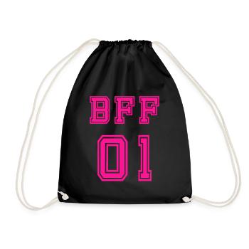 BFF - Turnbeutel - Schwarz - Vorne
