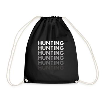 Hunter Hunting - Drawstring Bag - black - Front