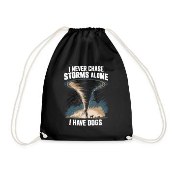 Storm Chaser Costume Storm Chaser - Drawstring Bag - black - Front