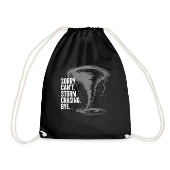 Storm Chaser Costume Storm Chaser - Drawstring Bag - black - Front