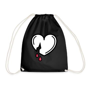 Amour sanglant - Sac de sport léger - noir - Devant