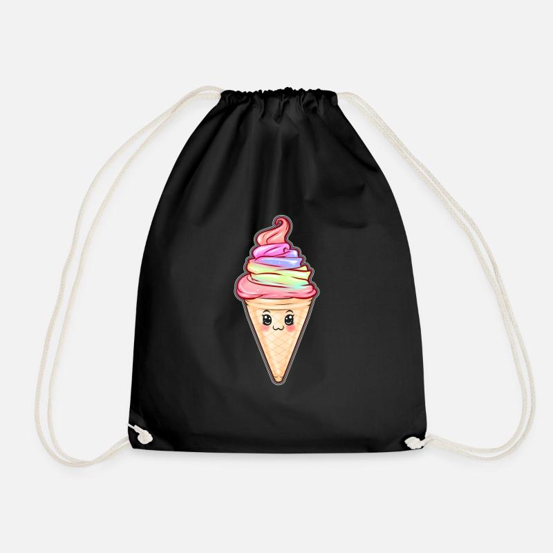 Ice cream sweet - Turnbeutel - Schwarz