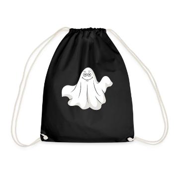 Halloween ghost ghost - Drawstring Bag - black - Front