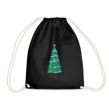 Noël - Sac de sport léger - noir - Devant