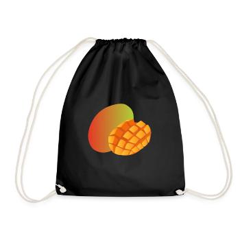 Mango Geschenkidee - Turnbeutel - Schwarz - Vorne