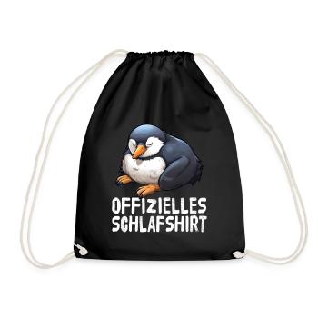 Chemise de nuit officielle Penguin - Sac de sport léger - noir - Devant
