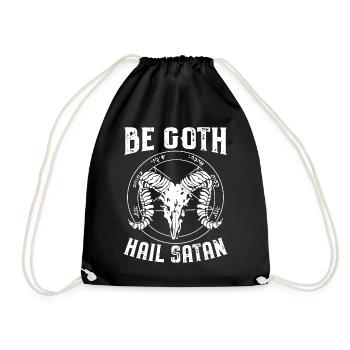 Satanisme Proverbes | Cadeaux d’horreur satanistes - Sac de sport léger - noir - Devant
