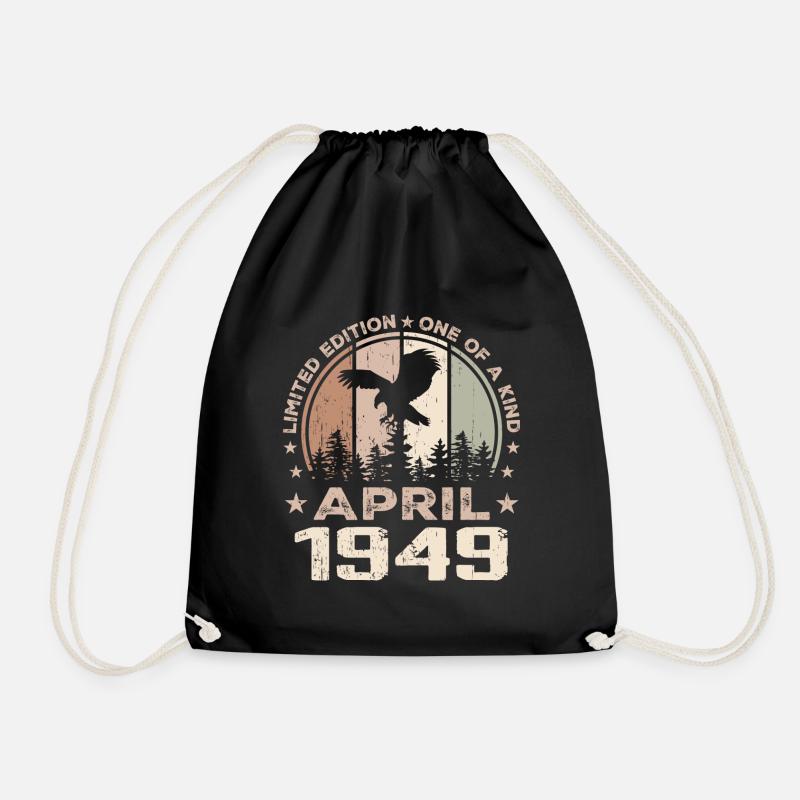 Incomparable depuis avril 1949, 75e Anniversaire - Sac de sport léger - noir