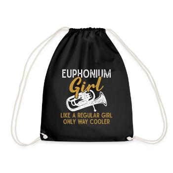 Euphonium Girl comme une fille ordinaire Euphonium - Sac de sport léger - noir - Devant