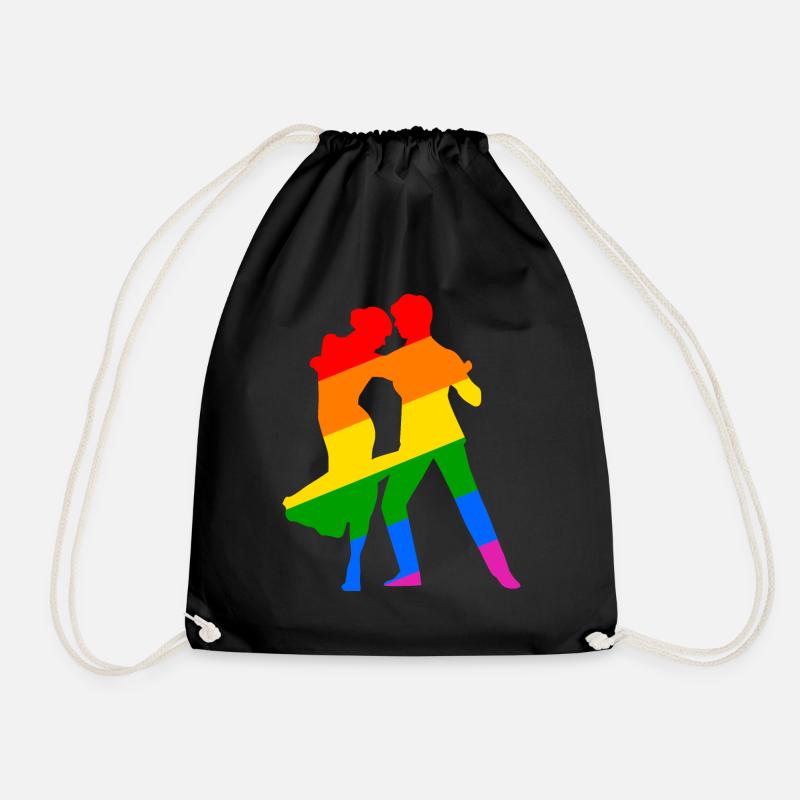Tango LGBTQIA+ - Turnbeutel - Schwarz