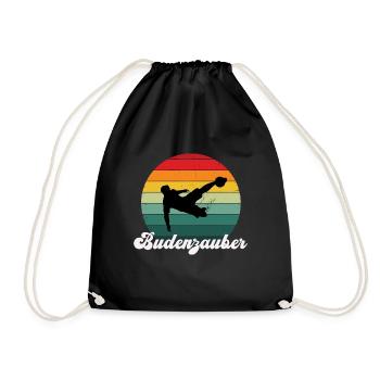 Budenzauber Vintage - Turnbeutel - Schwarz - Vorne