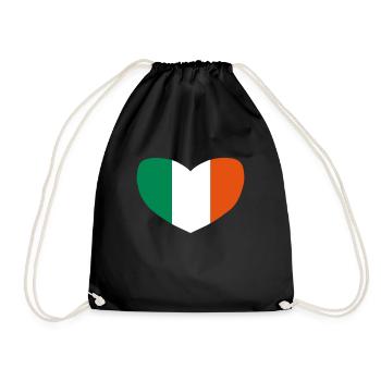 love irland - Turnbeutel - Schwarz - Vorne