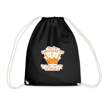 Entrée en force à l'école Au revoir la maternelle - Sac de sport léger - noir - Devant
