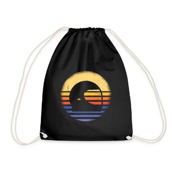 Sport Retro Sunset Racing - Sac de sport léger - noir - Devant