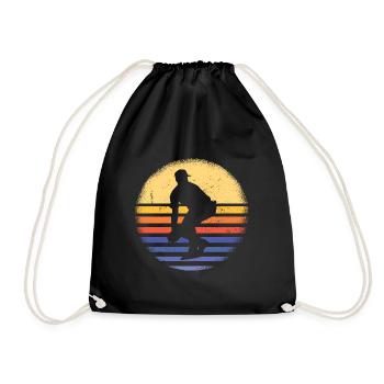 Sport Retro Sunset Softball - Sac de sport léger - noir - Devant