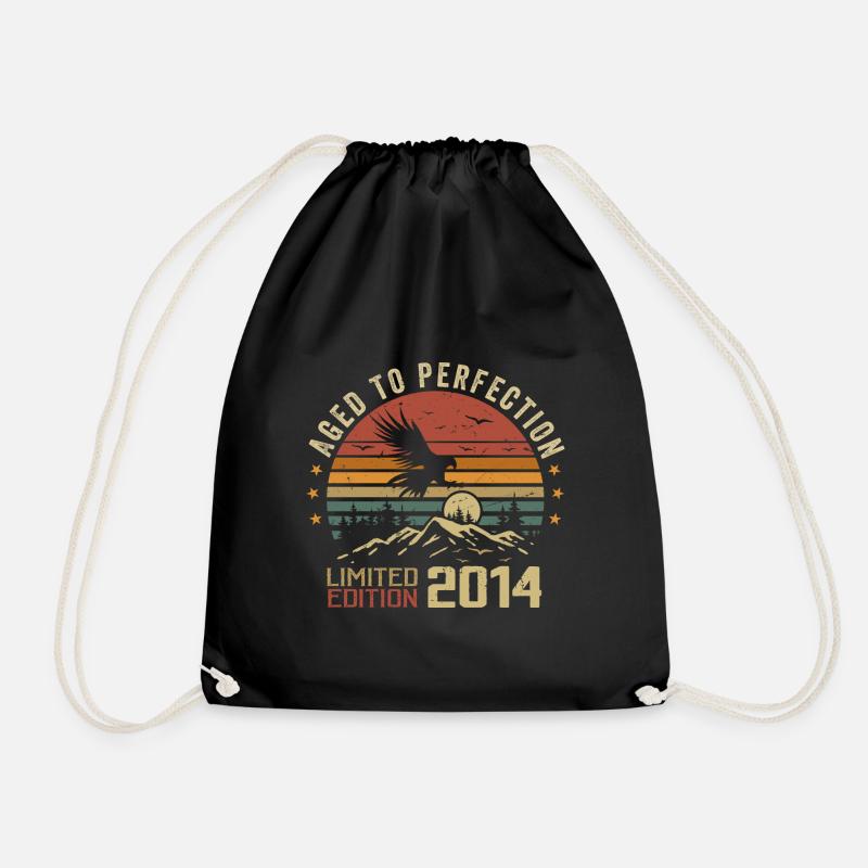 Vintage 2014 Edition Limitée 2014 Retro 2014 - Sac de sport léger - noir