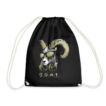 DJ Goat Bling G.O.A.T. Animal de música genial y - Sac de sport léger - noir - Devant