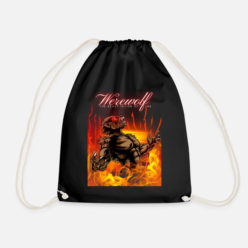 Werewolf Design - Turnbeutel - Schwarz