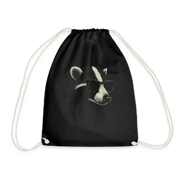 Badger Sunglasses - Drawstring Bag - black - Front