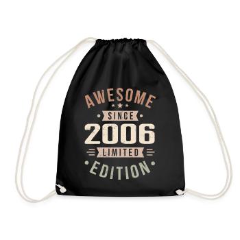 Original 2006 Millésime Vintage Anniversaire 2006 - Sac de sport léger - noir - Devant