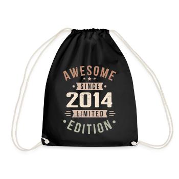 Original 2014 Millésime Vintage Anniversaire 2014 - Sac de sport léger - noir - Devant