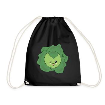 Kawaii Gesicht Kawaii Kostüm Kawaii - Turnbeutel - Schwarz - Vorne