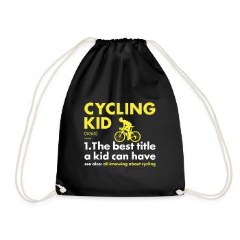 Sport Kid Cyclisme - Sac de sport léger - noir - Devant