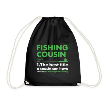 Fisher Cousin Définition Pêche - Sac de sport léger - noir - Devant