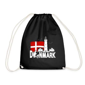 Danemark Hirtshals Lighthouse Holidays - Sac de sport léger - noir - Devant