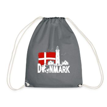 Danemark Hirtshals Lighthouse Holidays - Sac de sport léger - gris - Devant