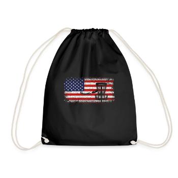 Disc Golf USA Discgolfais Frisbee Frolf - Sac de sport léger - noir - Devant