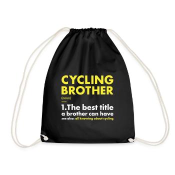 Sport Frère Cyclisme - Sac de sport léger - noir - Devant