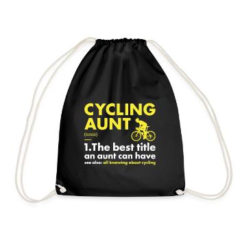 Sport Tante Cyclisme - Sac de sport léger - noir - Devant