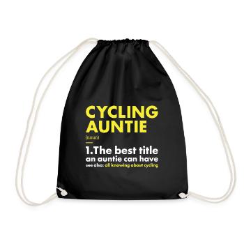 Sport Auntie Cyclisme - Sac de sport léger - noir - Devant