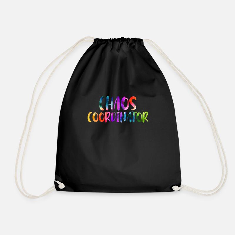 Chaos Coordinator - Turnbeutel - Schwarz