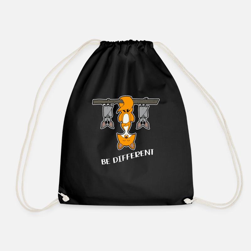 Be Different - Turnbeutel - Schwarz