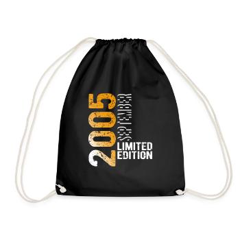 Septembre 2005 édition limitée millésime - Sac de sport léger - noir - Devant