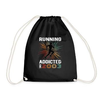 Running Vintage Running Addicted runner jogger 2003 - Sac de sport léger - noir - Devant