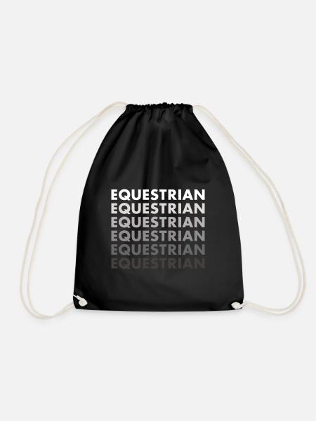 Sport Équestre - Sac de sport léger - noir