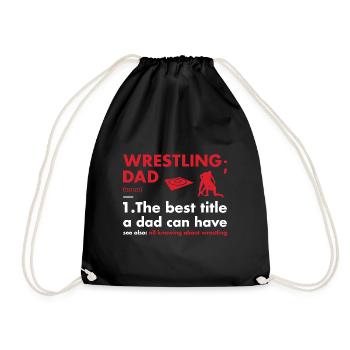 Sport Dad Définition Lutte - Sac de sport léger - noir - Devant