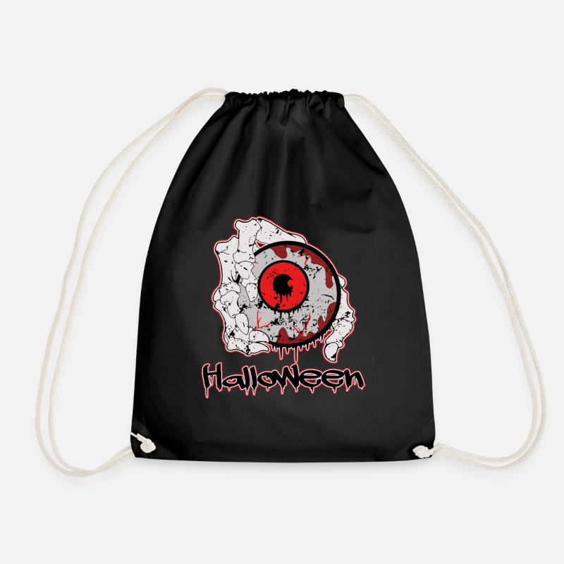 Halloween - Scary - Turnbeutel - Schwarz