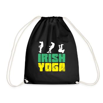 The Irish Yoga - Turnbeutel - Schwarz - Vorne