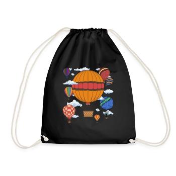 Ballon - Sac de sport léger - noir - Devant
