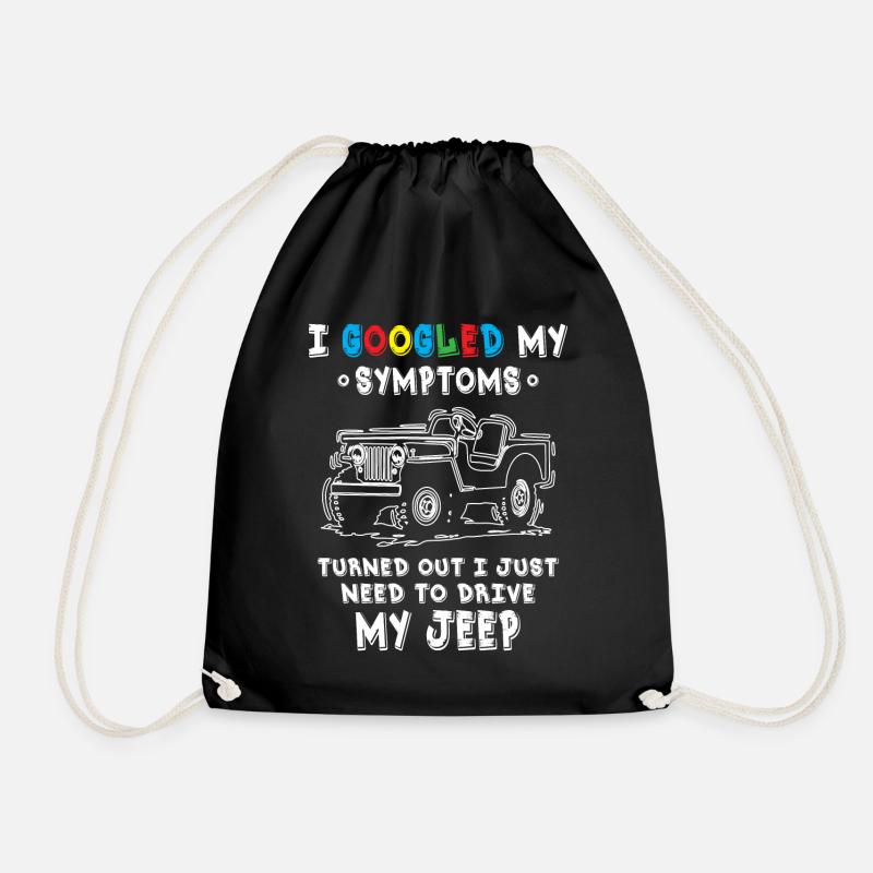 Turned Out I Just Need To Drive My Jeeps - Turnbeutel - Schwarz