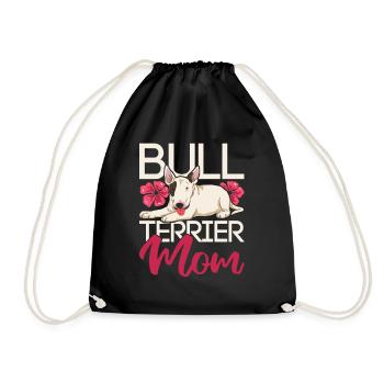 Dog Mom Pet Mother’s Day Gift Bull Terrier - Sac de sport léger - noir - Devant