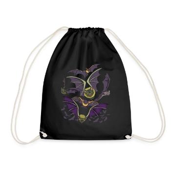 Halloween Animal Gift Animal Lover Bat - Sac de sport léger - noir - Devant
